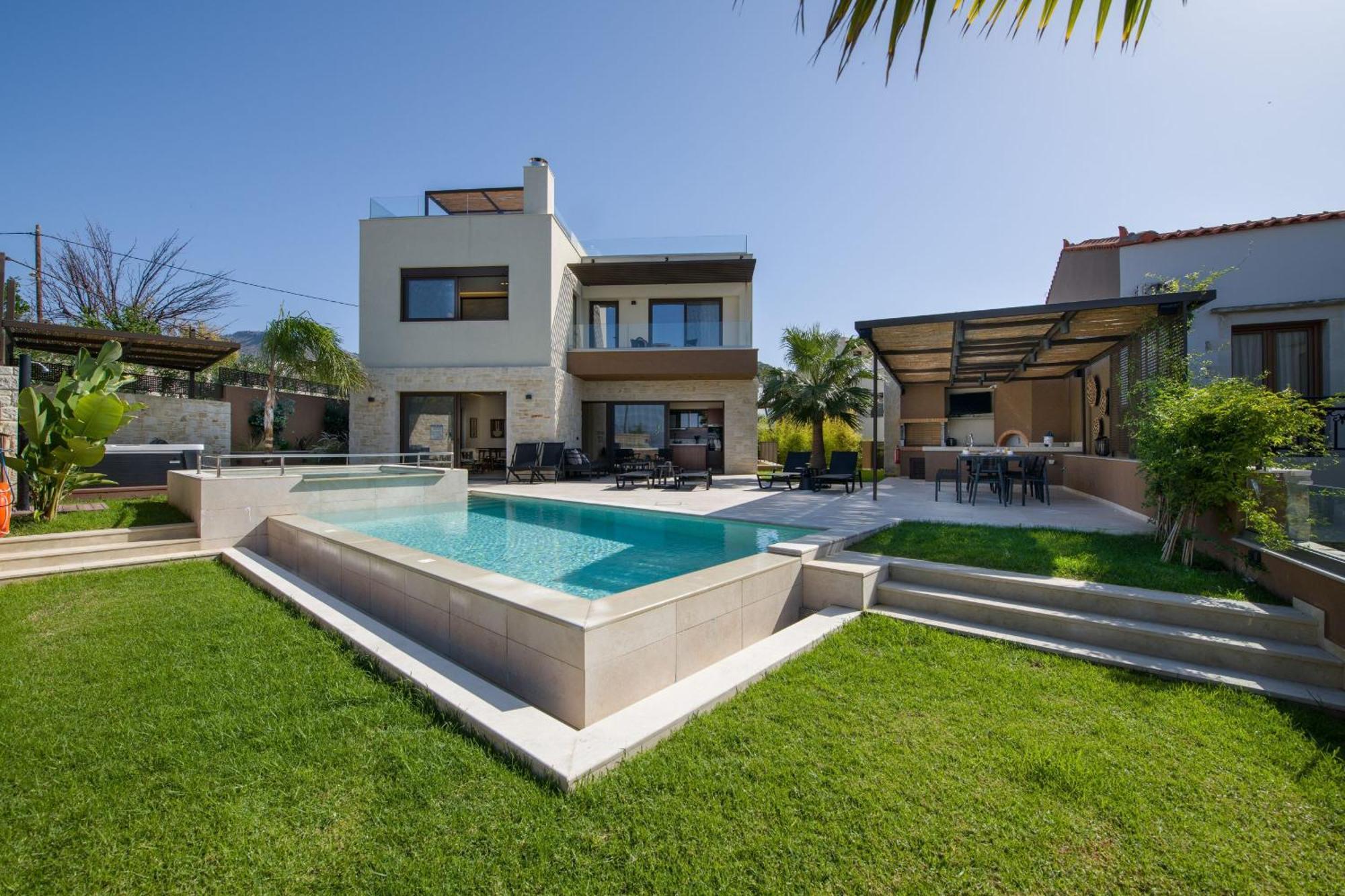 Almi-Cove Hilltop Villas Almirida Exteriör bild