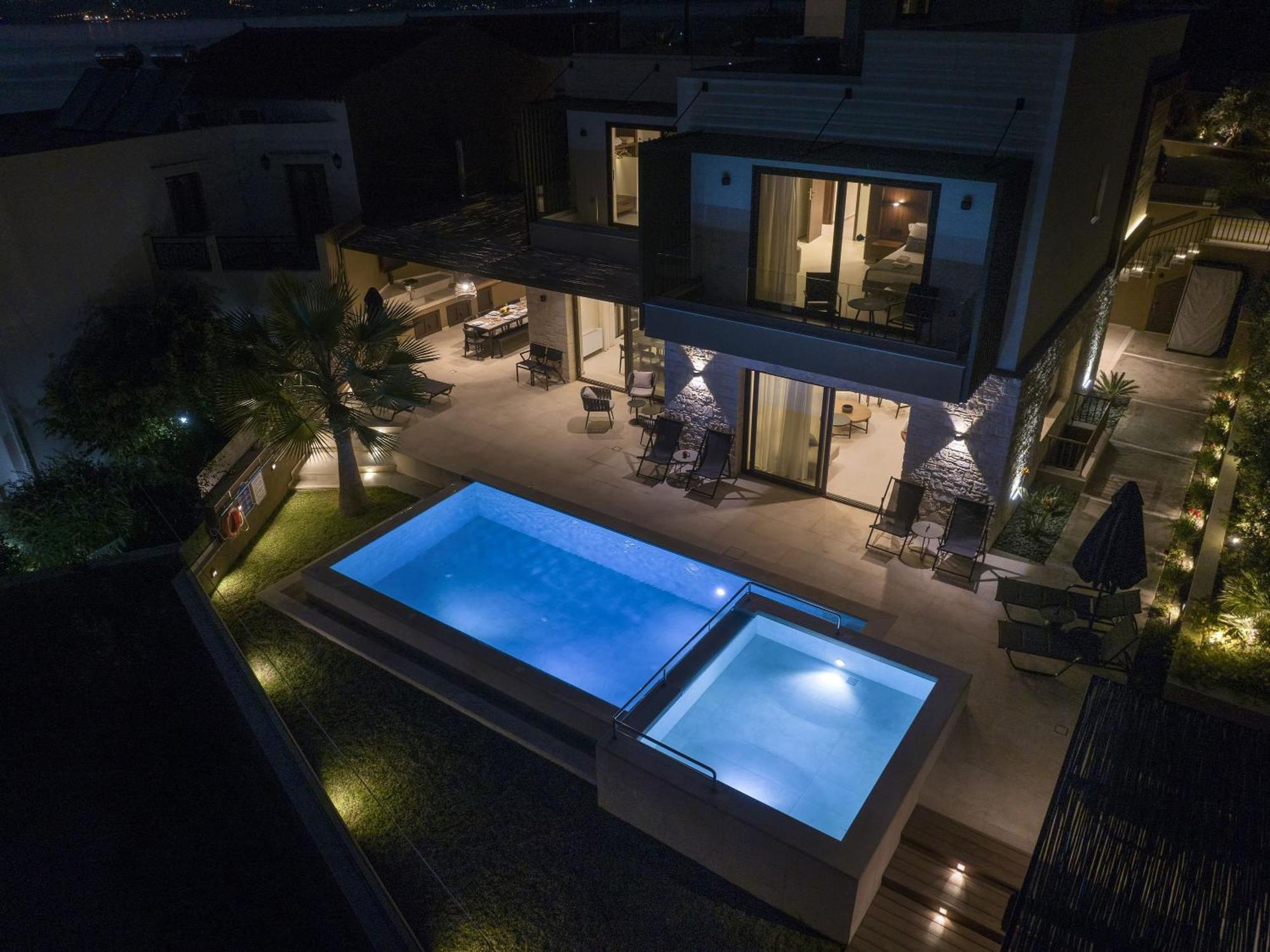 Almi-Cove Hilltop Villas Almirida Exteriör bild